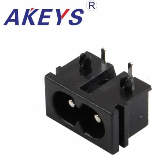 20PCS AC-019A eight character socket type switch 10A 250V Plum seat AC power socket switch