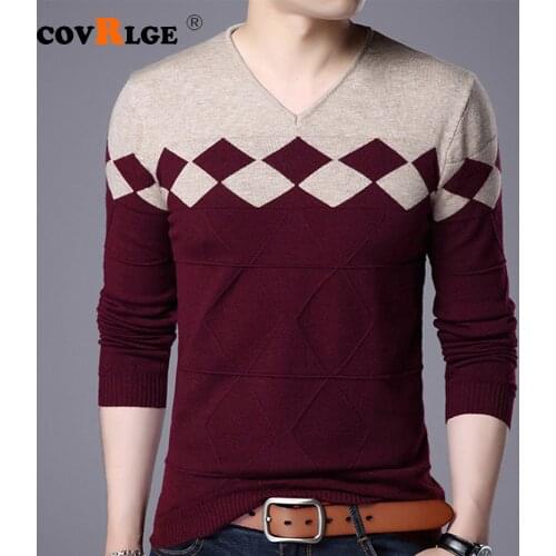 Мужские шерстяные пуловеры Covrlge China At AliExpress