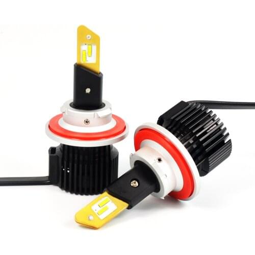H13 LED Car Headlight Bulb CanBus Ready No Error Message H7 LED Headlamp Kit 12v 6000k 100w 15000Lm