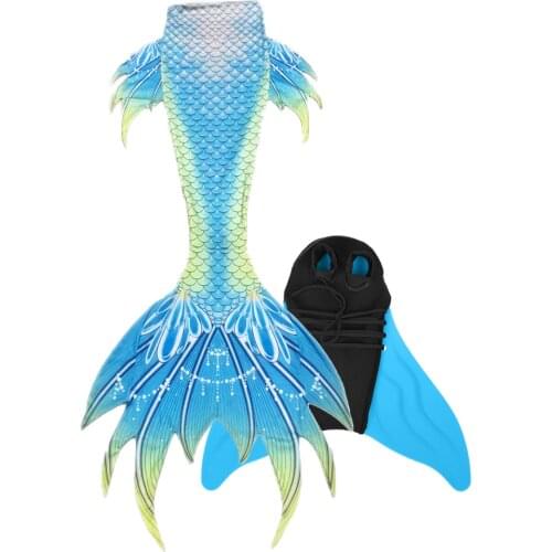 2020 NEW WOMEN Luxurious Mermaid Tail adult kids Swimming Tail Monofin Cosplay Children Mermaid Tails for Swimming