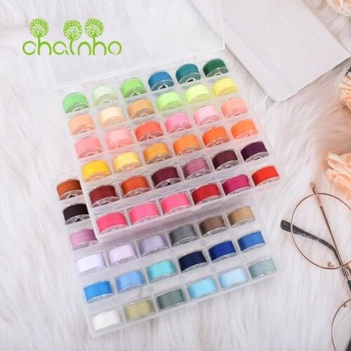 Sewing Bobbins Spools With Thread,Transparent Boxed,For Sewing Household Multi-Functional Machine,DIY Sewing-Tools & Accessory