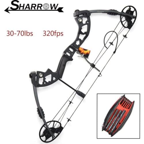 Archery M125 Compound Bow 30-70lbs Hunting Bow Adjustable Shooting Accessories
