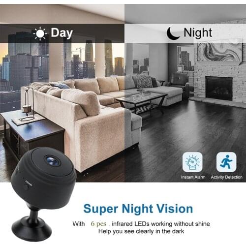 A9 Wifi Mini Camera 1080P HD Video Surveillance Camera Mini Camcorder IR Night Vision Cam MINI Spy IP Camera Home Security