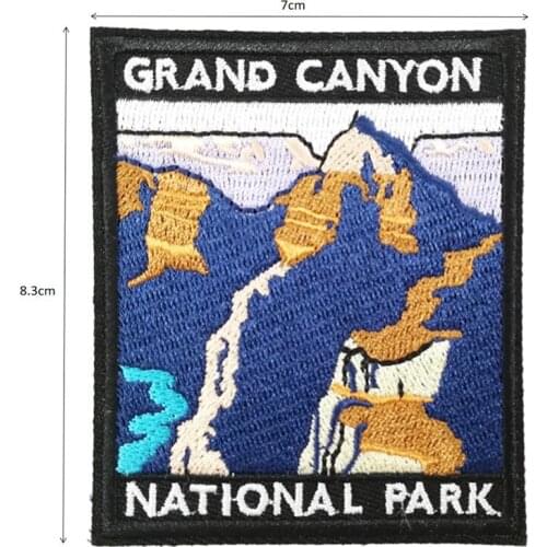Custom iron on embroidery patch Embroidered badge woven DIY welcome to customize with your logo design