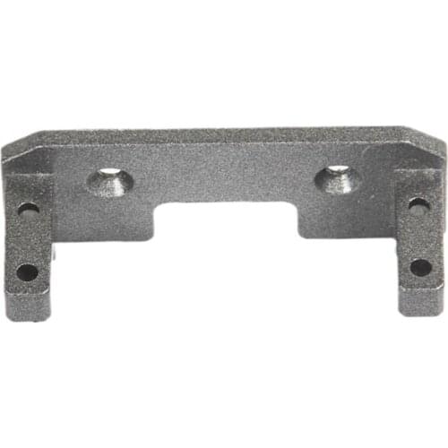Front Bumper Mount Servo Stand for 1/10 RC Crawler Axial SCX10 Upgrade Parts Silver