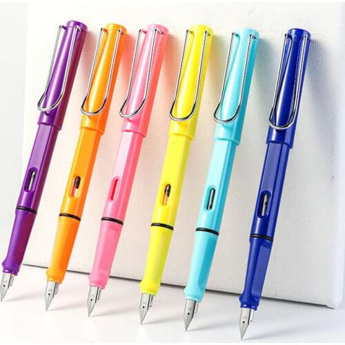 Luxury Quality Fountain Pens Multi-function Soild Color for Calligraphy Writing Ink 0.38mm EF Nib Stationery School Supplies