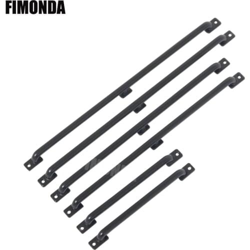 FIMONDA 2pcs Metal Body Shell Handrail 75mm/133mm/150mm Length for 1/10 RC Crawler Traxxas TRX4 Axial SCX10 90046 D90 CC01 TF2
