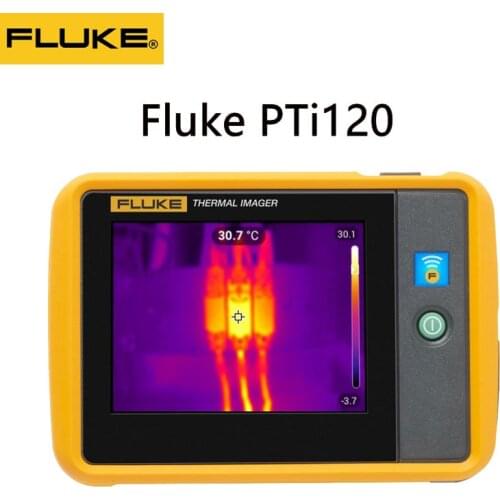 FLUKE PTi120 Portable Lndustrial Pocket Lnfrared Thermal Lmager LCD Touch Screen Smart Lmager Lithium Battery