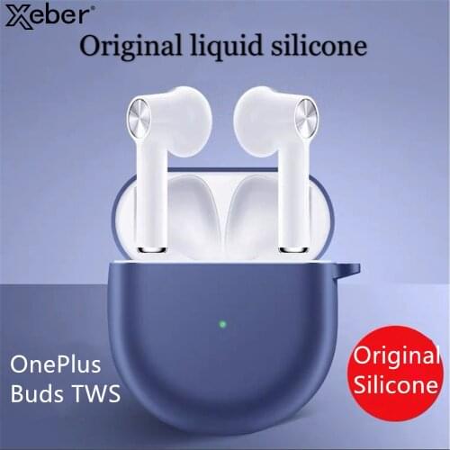 Fashion Candy Color Silicone Cases For OnePlus Buds TWS Bluetooth Earphone Charging Box Shockproof Soft Cover For OnePlus Buds