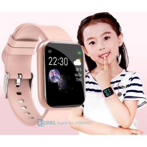 Sports kid smart watch childrens smart watch Android IOS Girls Boys led watch Waterproof bluetooth electronics smart clock baby