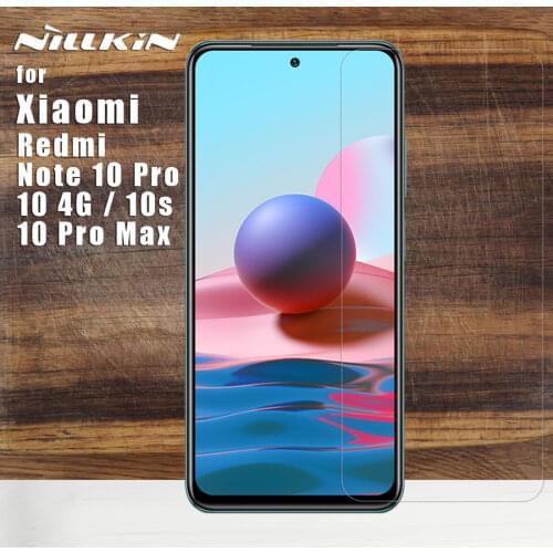 For Xiaomi Redmi Note 10 Pro 10s Tempered Glass Nillkin Anti-Explosion 9H + Pro Screen Protector for Redmi Note 10 pro Max 4G