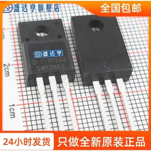 10Pcs/Lot SW12N65 12A 650V TO220F DIP MOSFET Transistor NEW Original In Stock