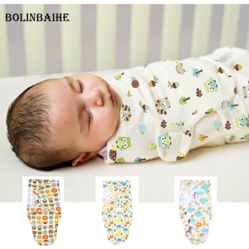 2018 Newborn baby swaddle wrap parisarc 100% cotton soft infant newborn baby products Blanket & Swaddling Wrap Blanket Sleepsack