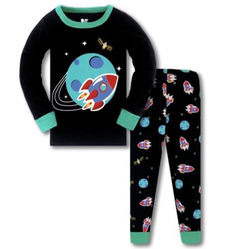 2020 Children Clothes Kids Clothing Set Boys Pajamas Sets Cars Styling Nightwear Print Pajamas Boys Sleepwear Baby Pyjama