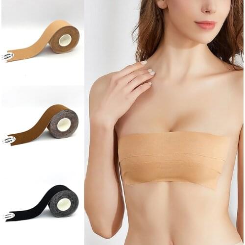 5M/Roll Boob Tape Body Invisible Breast Lift Tape Women Breast Nipple Covers Push Up Bra Adhesive Bras Intimates Sexy Bralette