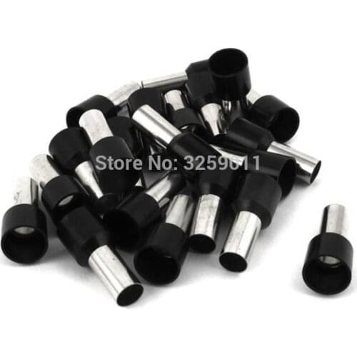 50PCS E25-16 Electrical Crimp tubular Pre-Insulating Terminal Block Wire Connector Cable Cord End Ferrule EV25-16 AWG 4 25.0mm