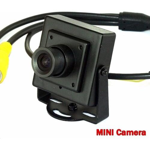 700TVL Analog CCTV Security Camera 3.6MM Lens Mini Metal Body Aerial Photography