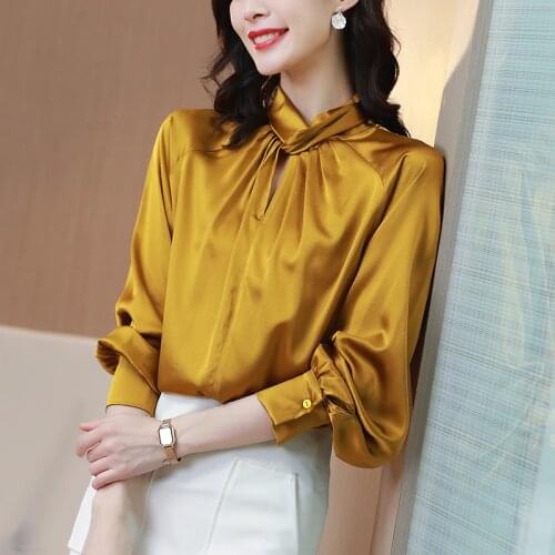 Eesswel Yellow Blouses