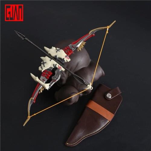 Game Bow And Weapon Model Large Half-hidden Battery Bow And With Holster Weapon Model Less Master Bow And Toy