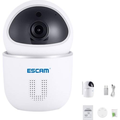 ESCAM QF009 1080P HD IP Camera Home Security WiFi Camara PTZ CCTV IR Camera Two-way Audio Baby Monitor iOS Android APP Control