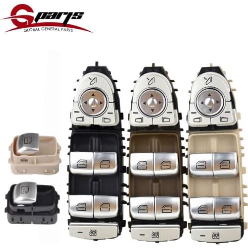 Front Door Electric Window Lifter Master Control Switch Button For Mercedes-Benz C300 C400 GLC300 C63 AMG S 2015-2016 2229056800