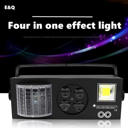 Four-in-one laser light bar laser stage burst flash disco dj party prom performance dancing colorful rotating light flash