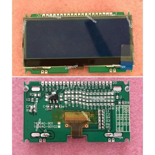 20PIN COG 19264 LCD Screen Module ST7525 Drive IC Parallel/I2C/SPI Interface 3.3V 5V White/Blue Backlight