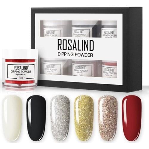 Dip Powder Nails Color Set Colors Dipping Powder Colorful for French Nail Manicure Art Decorations Tool