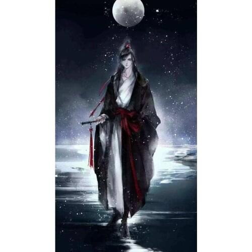 Mo Dao Zu Shi DIY Embroidery 11CT Kits Craft Needlework Set Cotton Thread Printed Canvas Home Decoration Dropshipping Wholesale