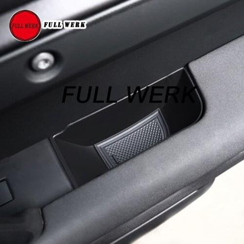 1 Pair Plastic Car Front Door Handle Storage Box Organizer Holder for Defender 20 21 22 Interior Stowing Tidying Accessories