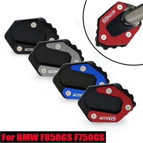 Motorcycle Foot Side Stand Enlarger Parking Kickstand Enlarge Plate For BMW F850GS F 850 GS F750GS F850 GS F 750 GS 2018-2021