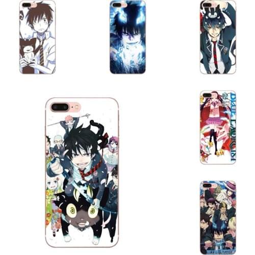 Blue Exorcist For Xiaomi Mi3 Mi4 Mi4C Mi4i Mi5 Mi 5S 5X 6 6X A1 Max Mix 2 Note 3 4 Soft TPU Fashion Cover Case