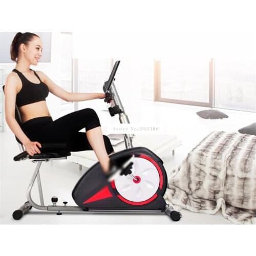 SJ3560 Indoor Fitness Exercise Bike Trainer Home Training Old Man Rehabilitation 8 Gear Resistance Road Bike Bicycle Trainer