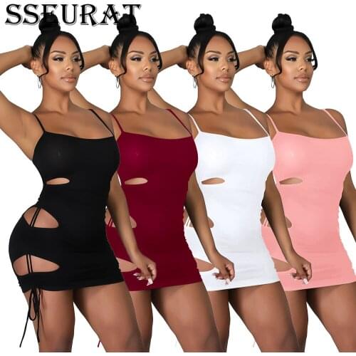 SSEURAT Open Summer Dresses