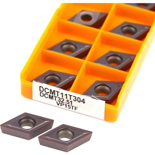 DCMT11T304 DCMT11T308 VP15TF UE6020 US735 carbide inserts Internal Turning tool CNC metal Lathe Tools turning insert