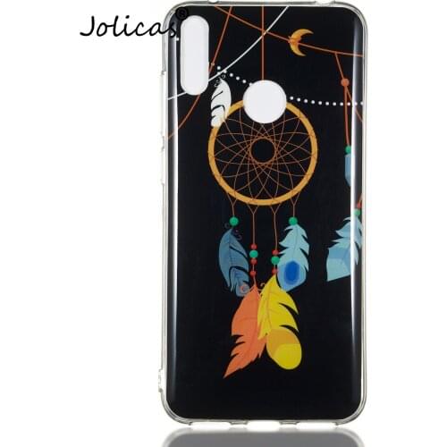 Back Cover For capinha Huawei Enjoy 9 Deer New Case sFor Huawei case Y7 Pro 2019 Estuche Soft TPU Cover Protect Huwawei Huwei
