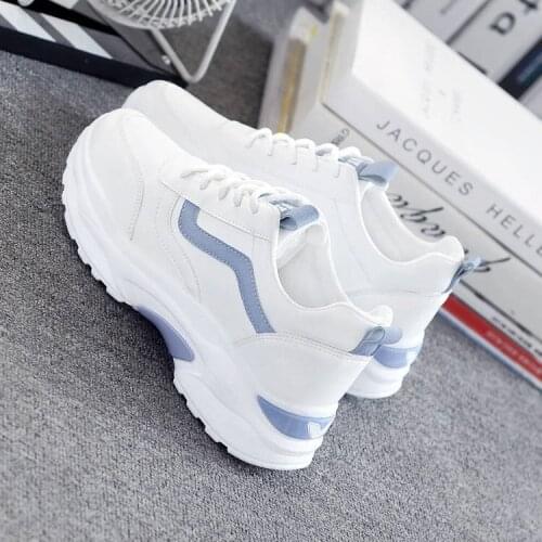 Women Sneakers Fashion Casual Shoes Woman Comfortable Breathable White Flats Female Platform Sneakers Chaussure Femme 778