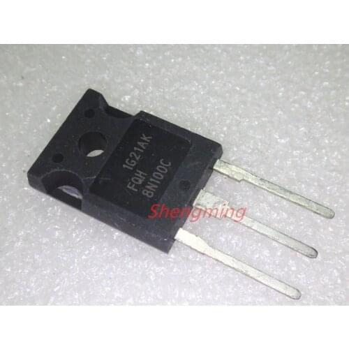 10PCS FQH8N100C TO-247