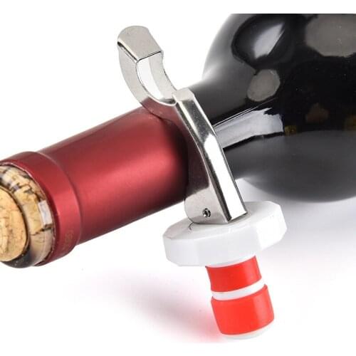 200pcs Multifunctional Beer Red Wine Tool Stainless Steel Bottle Opener&silicone Cork Wine Stopper Creative Kitchen Accessories