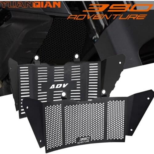 For 390 ADVENTURE 2019 2020 2021 Motorcycle Accessories Radiator Grille Guard Cover Protector 390 ADV Water tank net Protetion
