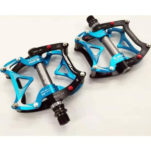 Shock absorbers Bike Pedals MTB BMX Sealed Bearing Bicycle CNC Product Alloy Road Mountain Cleats Ultralight Pedal Cycling part