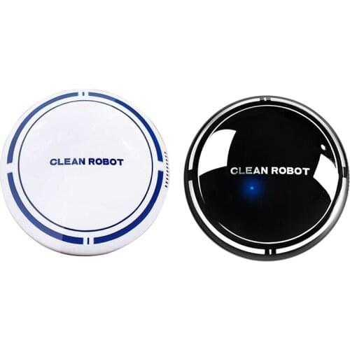 Robot Automatic USB Smart Robotic Vacuum Floor Cleaner Sweeping Suction for Pet Hair Low-Pile Carpets&Floor