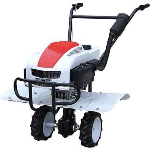 Gasoline Rotary Tiller Mini Tiller Garden Tools Four-wheel Drive Self-propelled Rotary Cultivator