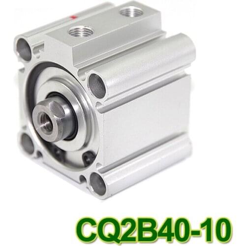 CQ2B40*10 SMC Type CQ2B series 40mm bore 10mm stroke Double Action single rod thin Air Pneumatic Cylinder high quality CQ2B40-10