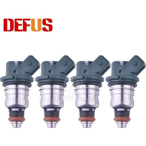 DEFUS 4PCS OE 7700867867 Fuel Injector Nozzle For Renault Laguna Espace III Megane Scenic 2.0L 200-220CC/Min 867867 Bico New