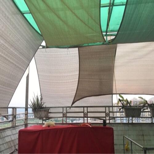 2 x 2 M/pcs Square Sun Shade Sail 95% shading UV protection for pool & balcony shade
