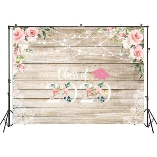 HUAYI Photography Backdrop Birthday Child Photo Background Class Graduation Season School Party Decor Photo Booth BackdropW-2156