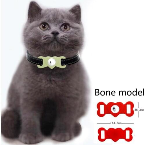 JCD New Airtags Anti-Lost Cover, Pet Tracker Protective Cover, Silicone Protective Cover