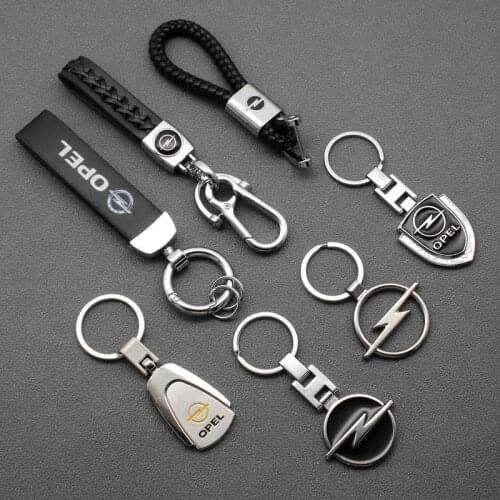 Metal Car Styling Car Emblem Keychain Key Chain key Rings For Opel Zafira a b Astra h g j k Mokka Corsa b c d Vectra Accessories