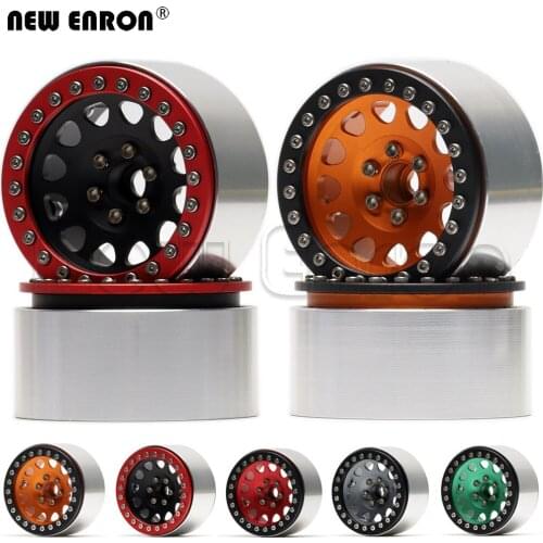 NEW ENRON 2.2" 12 Hole Alloy 64*51*35 Beadlock Wheels Hub Rim for 1/10 RC Crawler Axial SCX10 SCX10 II 90045 RR10 TRX-4 Traxxas